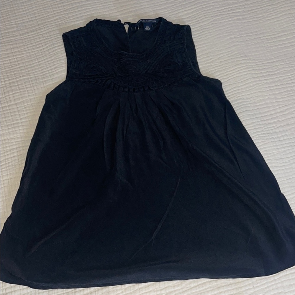 Black Sleeveless Top